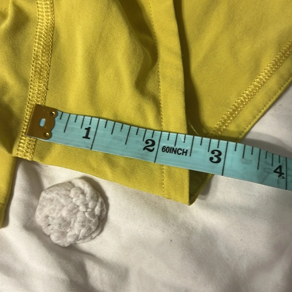 lululemon athletica Yellow Athletic Shorts